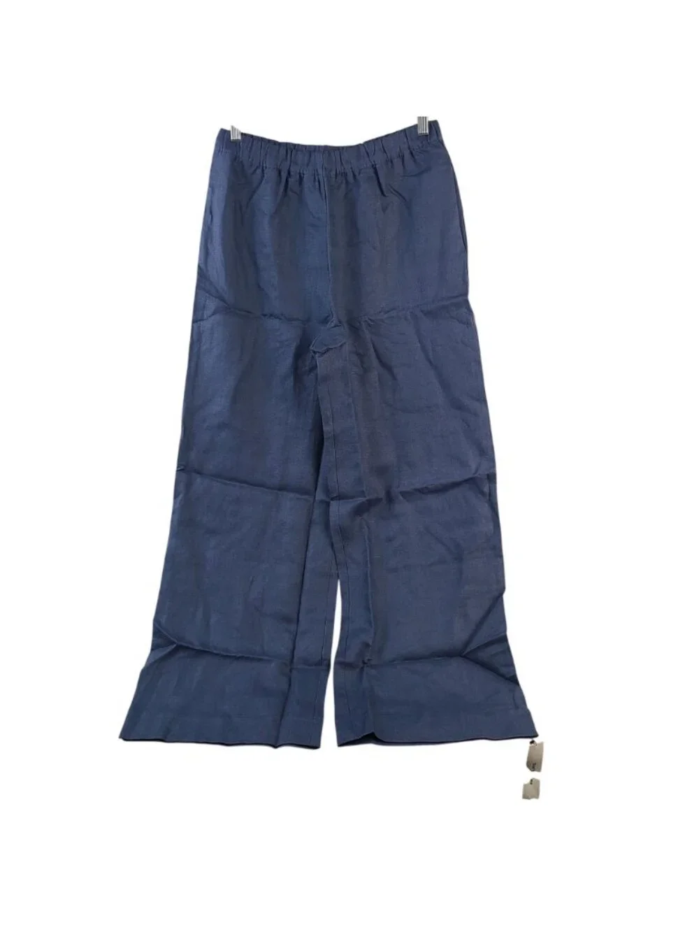 NEW Reformation Blue Linen Tank Top & Wide-Leg Pants Set Sleeveless Women's Sz M